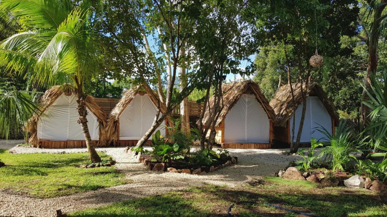 El Buho Bacalar Eco-Cabanas Hostal Exterior photo