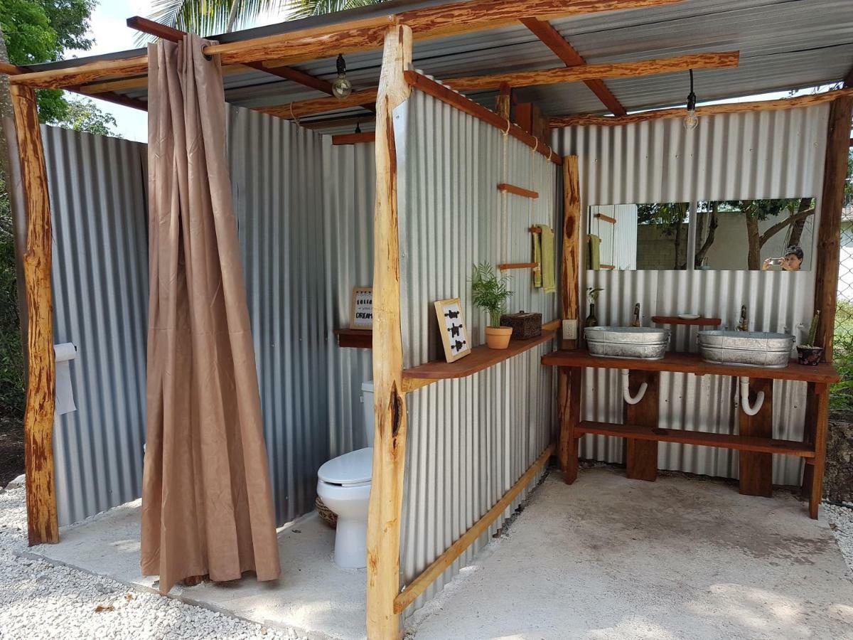 El Buho Bacalar Eco-Cabanas Hostal Exterior photo